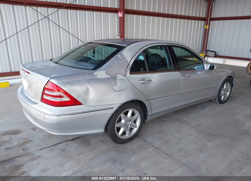 2004 MERCEDES-BENZ C 240 VIN: WDBRF61J14E015713