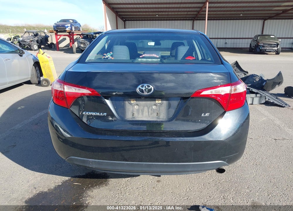 2017 TOYOTA COROLLA LE VIN: 2T1BURHE6HC927099