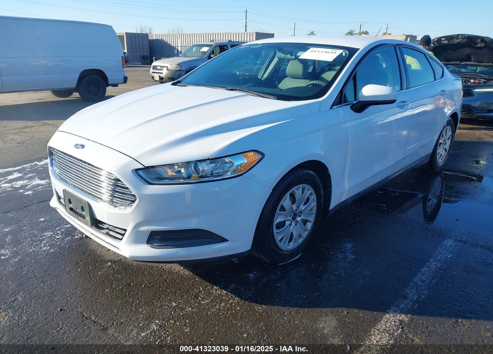 2013 FORD FUSION S VIN: 3FA6P0G73DR325746