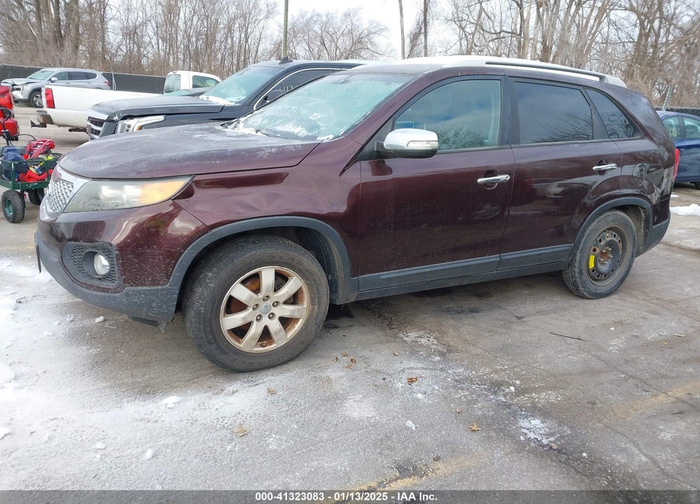 2012 KIA SORENTO LX VIN: 5XYKT3A6XCG226954