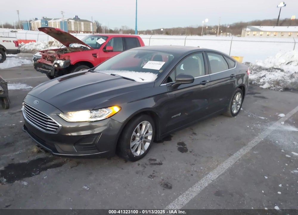 2019 FORD FUSION HYBRID SE VIN: 3FA6P0LU6KR192778