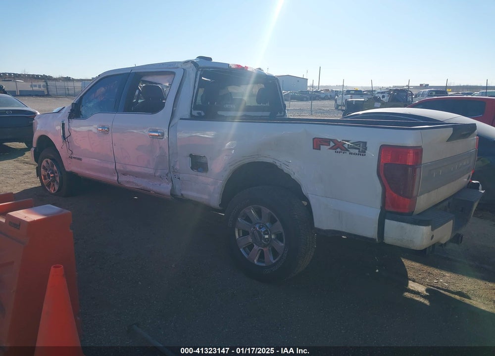 2022 FORD F-250 PLATINUM VIN: 1FT7W2BT3NEF77115