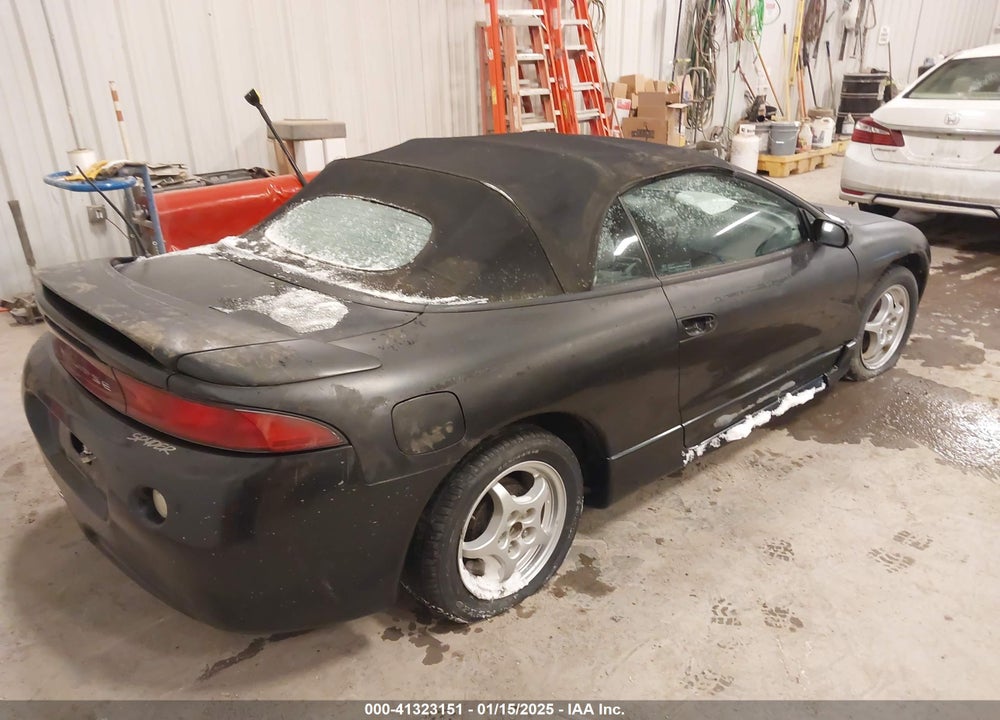 1999 MITSUBISHI ECLIPSE SPYDER GS VIN: 4A3AX35G3XE061702