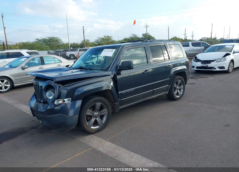 2015 JEEP PATRIOT HIGH ALTITUDE EDITION VIN: 1C4NJPFA1FD377000