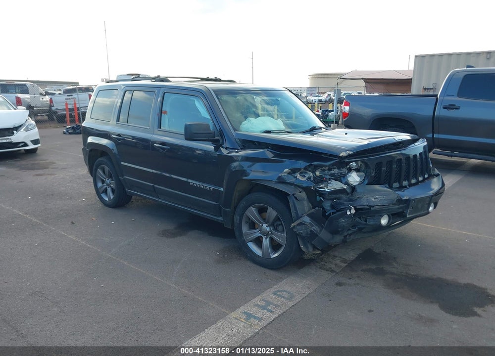 2015 JEEP PATRIOT HIGH ALTITUDE EDITION VIN: 1C4NJPFA1FD377000
