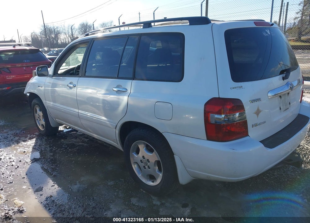 2006 TOYOTA HIGHLANDER SPORT V6 VIN: JTEEP21A860169160