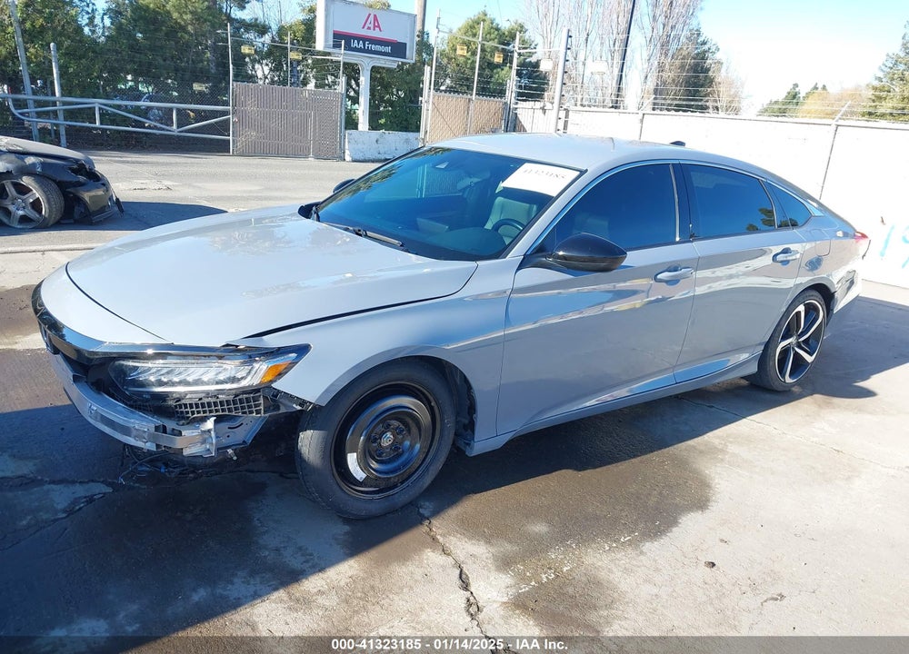 2022 HONDA ACCORD VIN: 1HGCV1F31NA116848