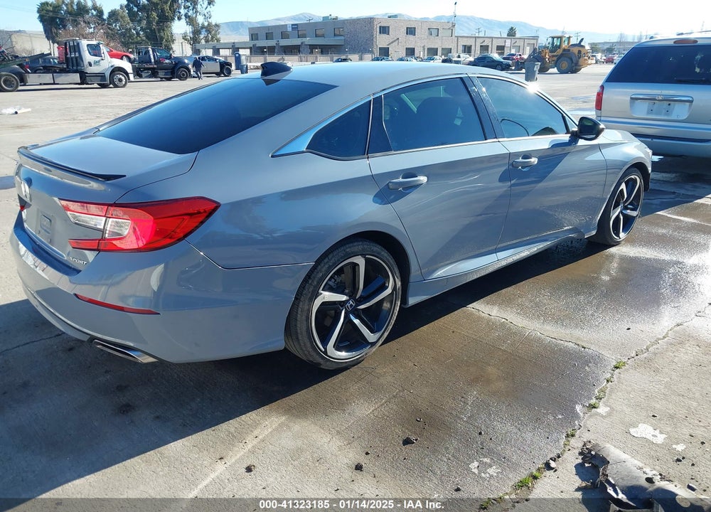 2022 HONDA ACCORD VIN: 1HGCV1F31NA116848