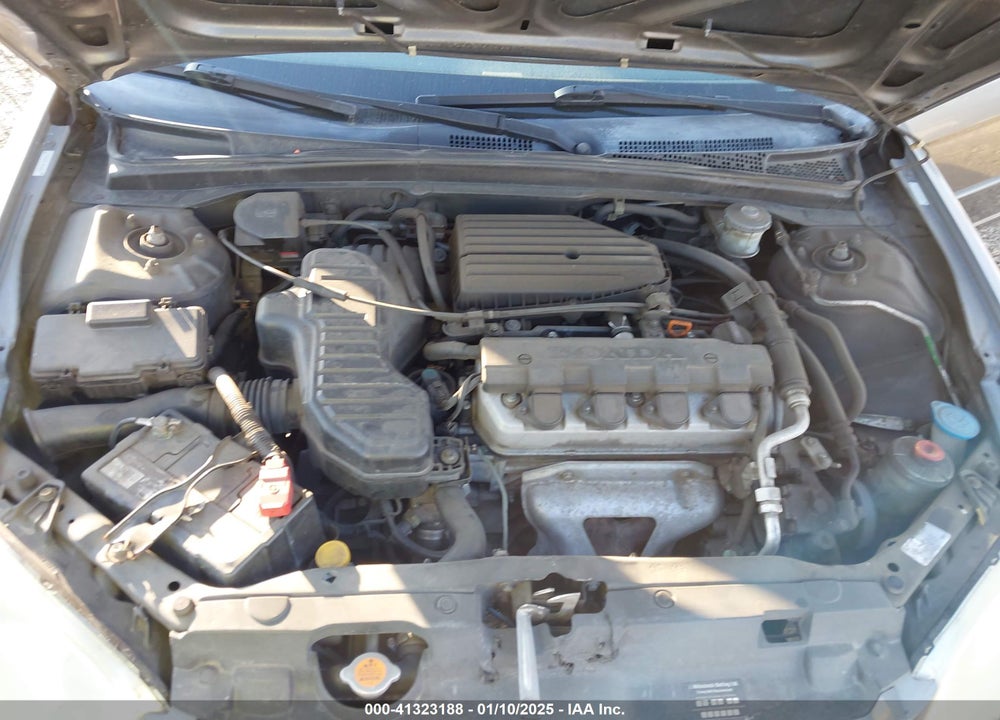 2004 HONDA CIVIC LX VIN: 2HGES16504H583343