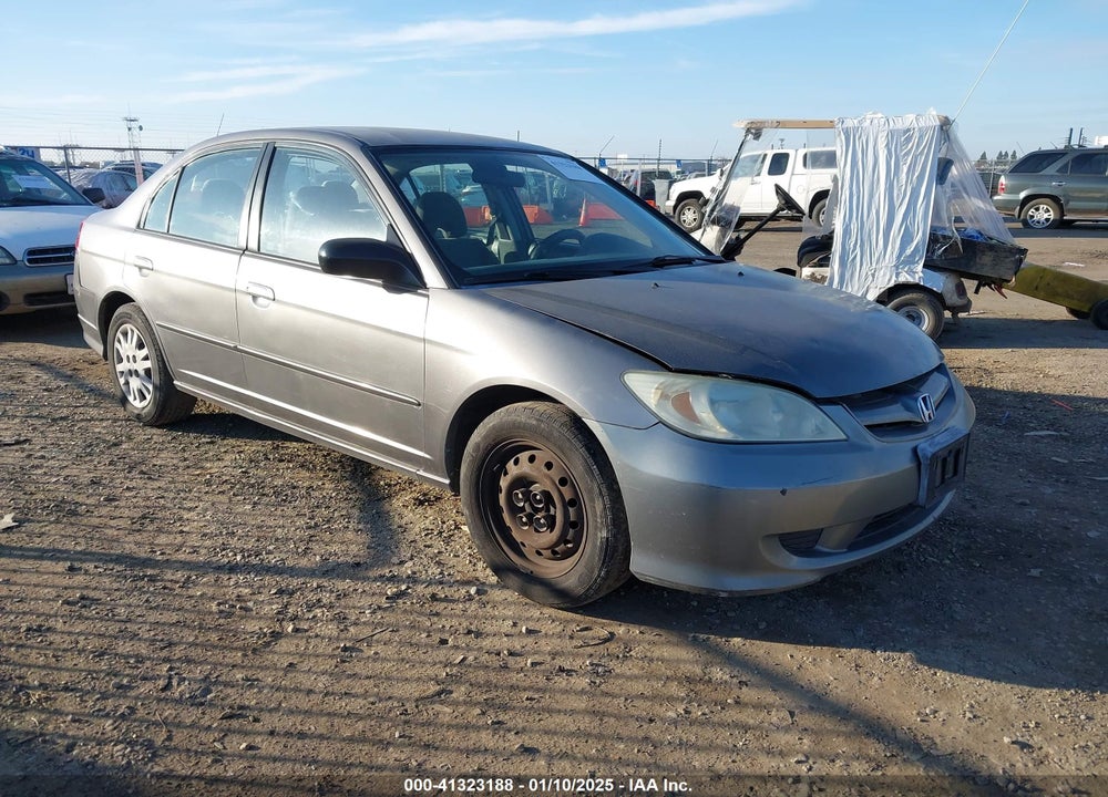 2004 HONDA CIVIC LX VIN: 2HGES16504H583343
