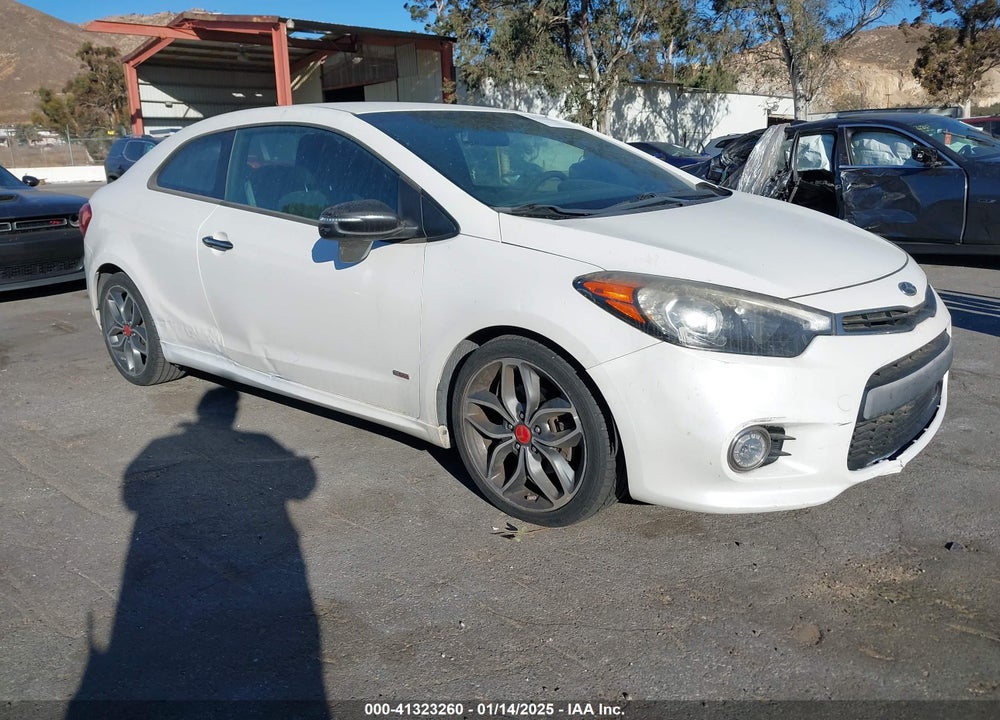 2016 KIA FORTE KOUP SX VIN: KNAFZ6A32G5657310
