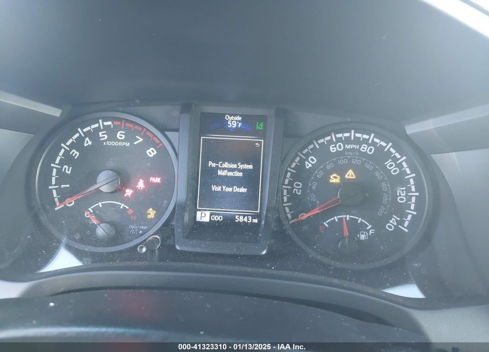 2023 TOYOTA TACOMA SR VIN: 3TYRX5GN3PT084313
