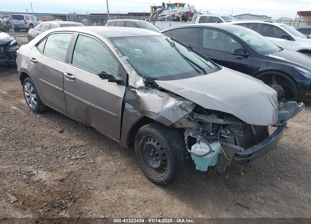 2015 TOYOTA COROLLA LE VIN: 5YFBURHE8FP191182