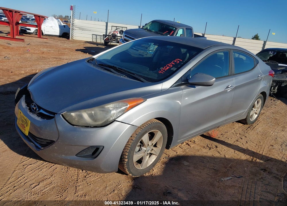 2013 HYUNDAI ELANTRA VIN: KMHDH4AEXDU810080