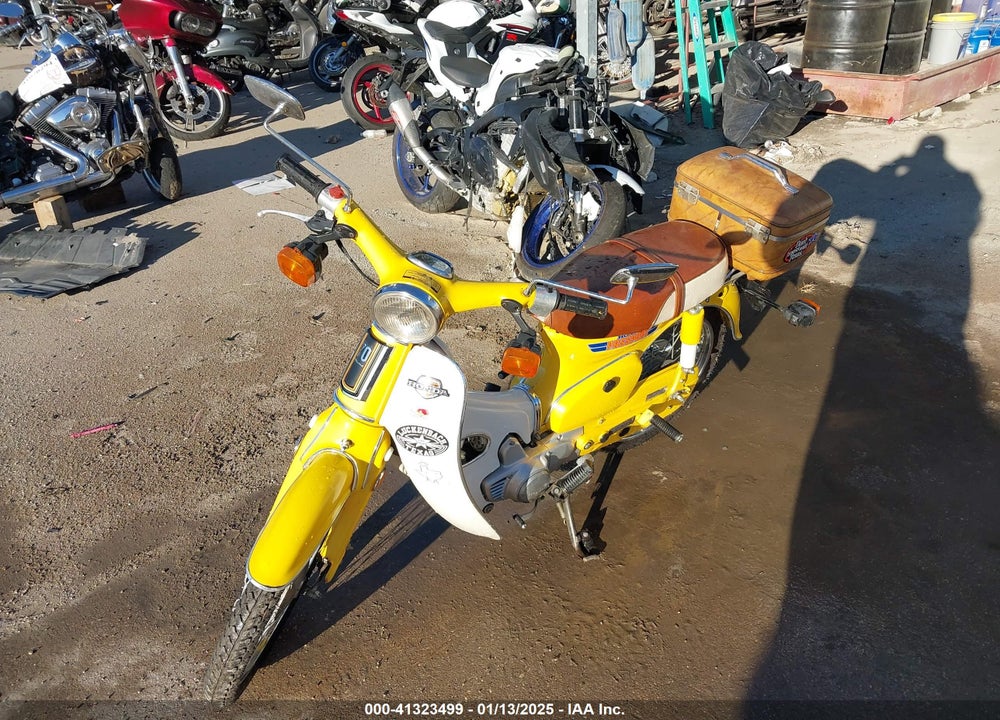1981 HONDA C70 VIN: JH2DA0108BS126697