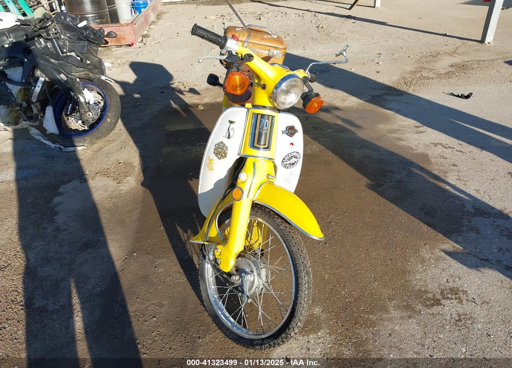 1981 HONDA C70 VIN: JH2DA0108BS126697