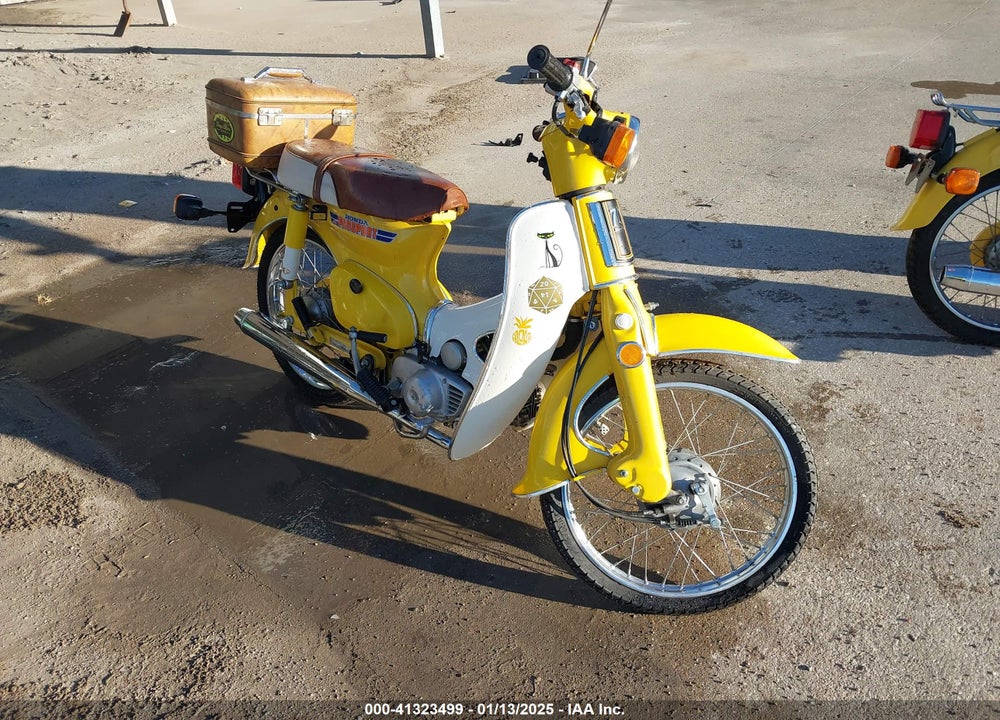 1981 HONDA C70 VIN: JH2DA0108BS126697