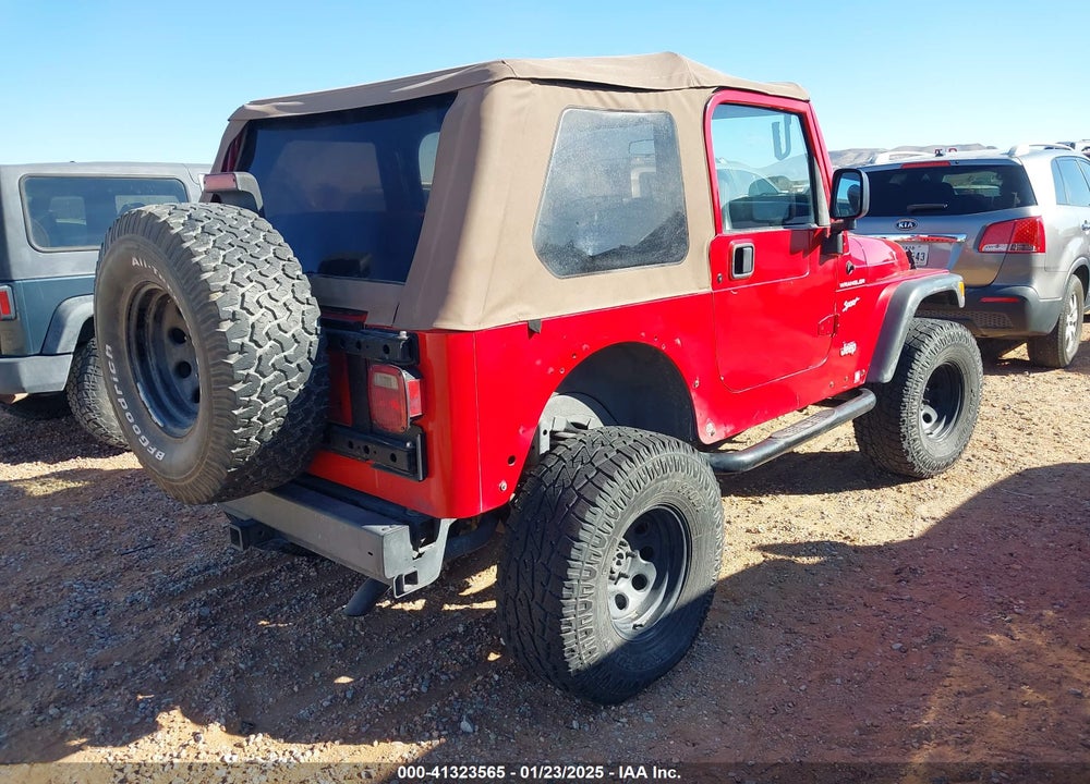 2002 JEEP WRANGLER SPORT VIN: 1J4FA49S82P734182
