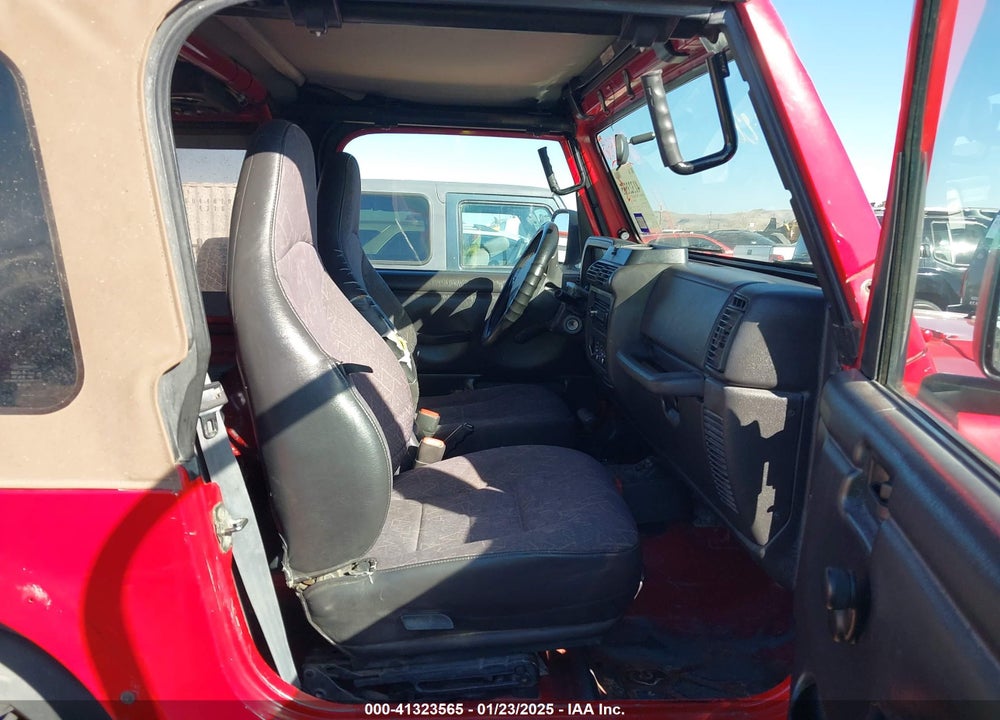 2002 JEEP WRANGLER SPORT VIN: 1J4FA49S82P734182