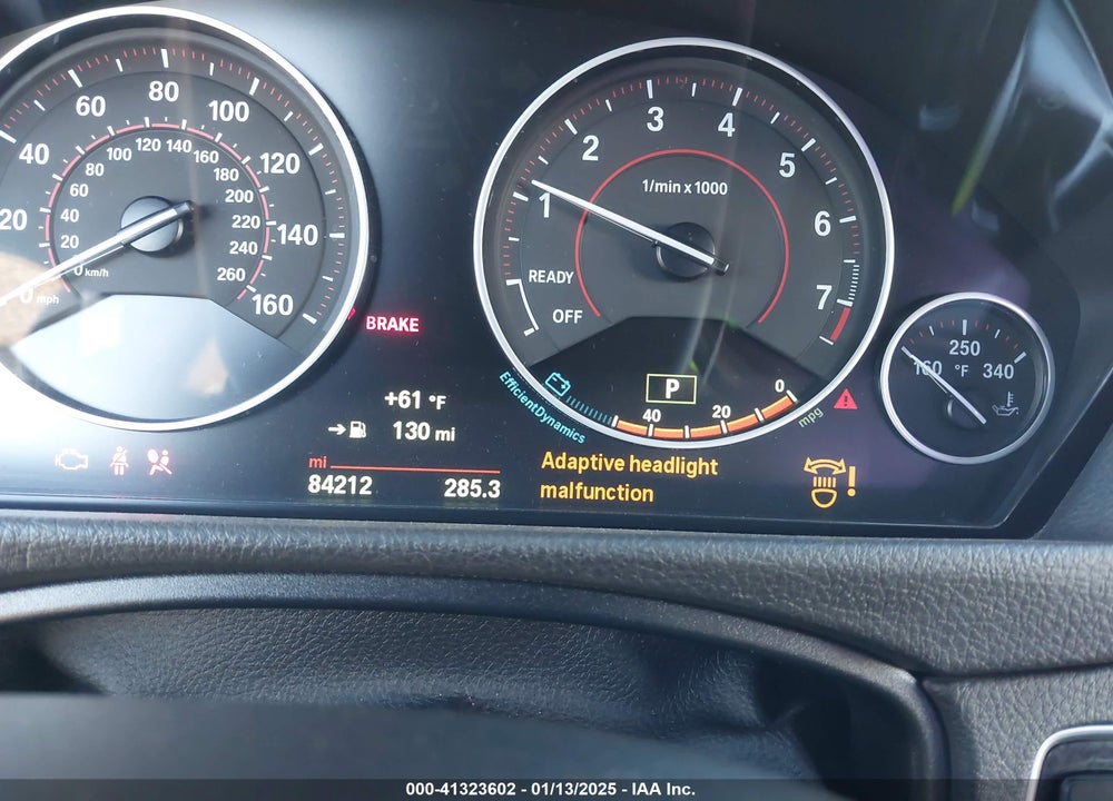 2015 BMW 335I VIN: WBA3A9G59FNT09863