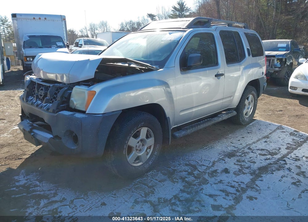 2008 NISSAN XTERRA S VIN: 5N1AN08W68C536505