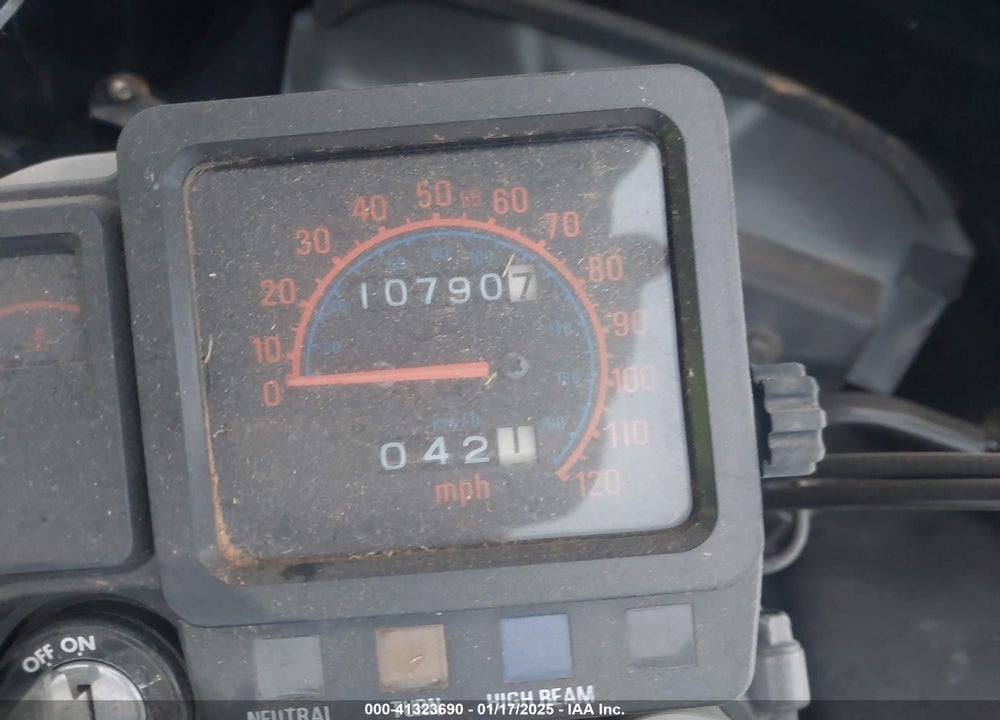 2007 KAWASAKI KL650 A VIN: JKAKLEA187DA29217