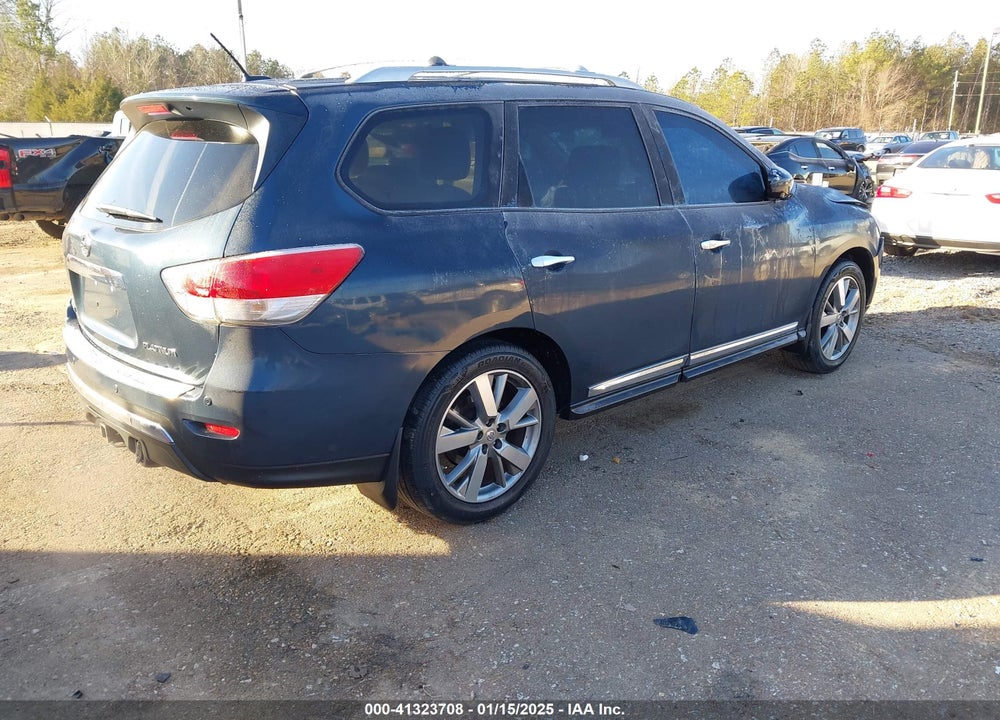 2014 NISSAN PATHFINDER PLATINUM VIN: 5N1AR2MN4EC636305
