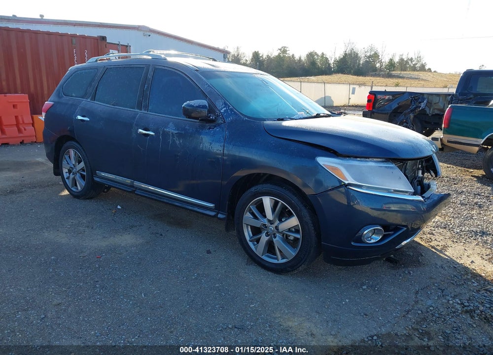 2014 NISSAN PATHFINDER PLATINUM VIN: 5N1AR2MN4EC636305