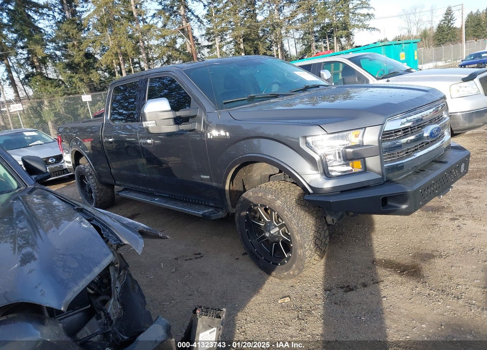 2017 FORD F-150 LARIAT VIN: 1FTFW1EG0HFB22533