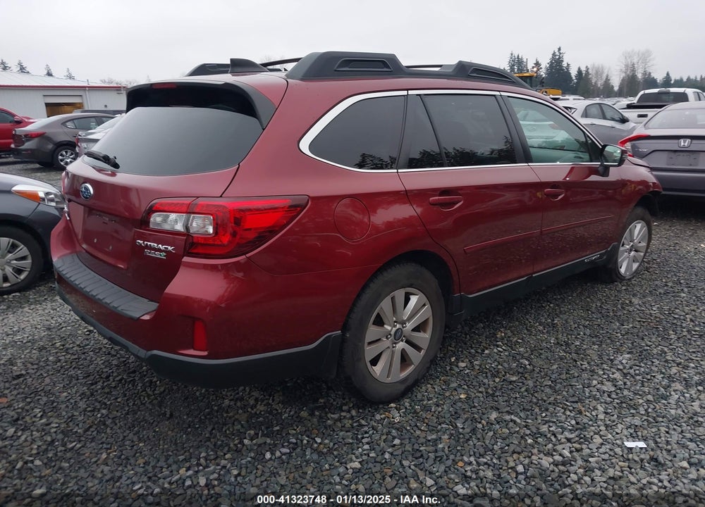 2016 SUBARU OUTBACK 2.5I PREMIUM VIN: 4S4BSAHC1G3290955