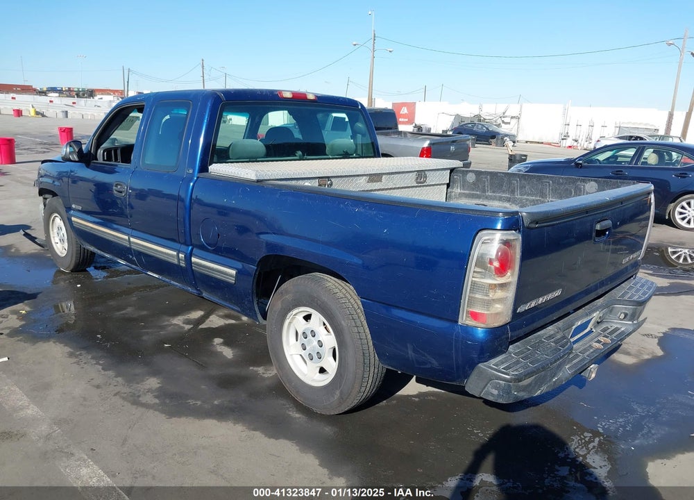 2002 CHEVROLET SILVERADO 1500 LS VIN: 2GCEC19V121207764