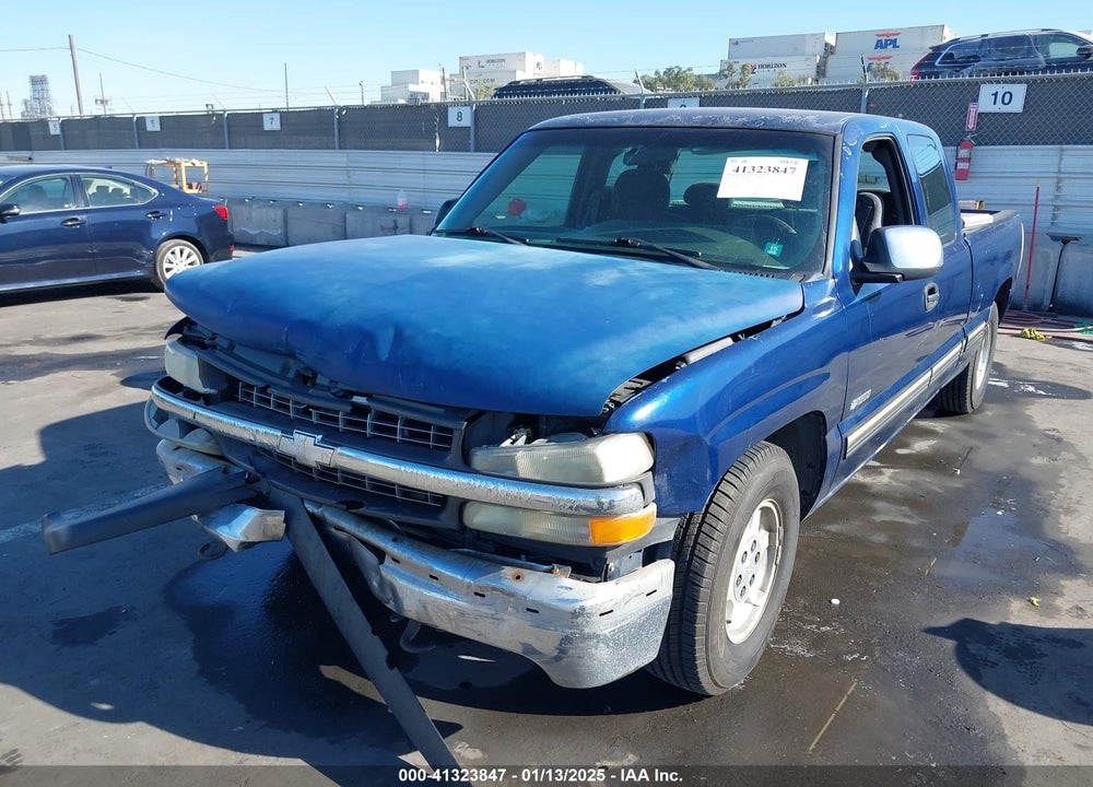 2002 CHEVROLET SILVERADO 1500 LS VIN: 2GCEC19V121207764