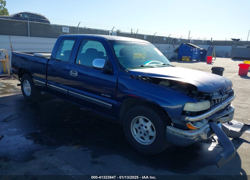 2002 CHEVROLET SILVERADO 1500 LS VIN: 2GCEC19V121207764