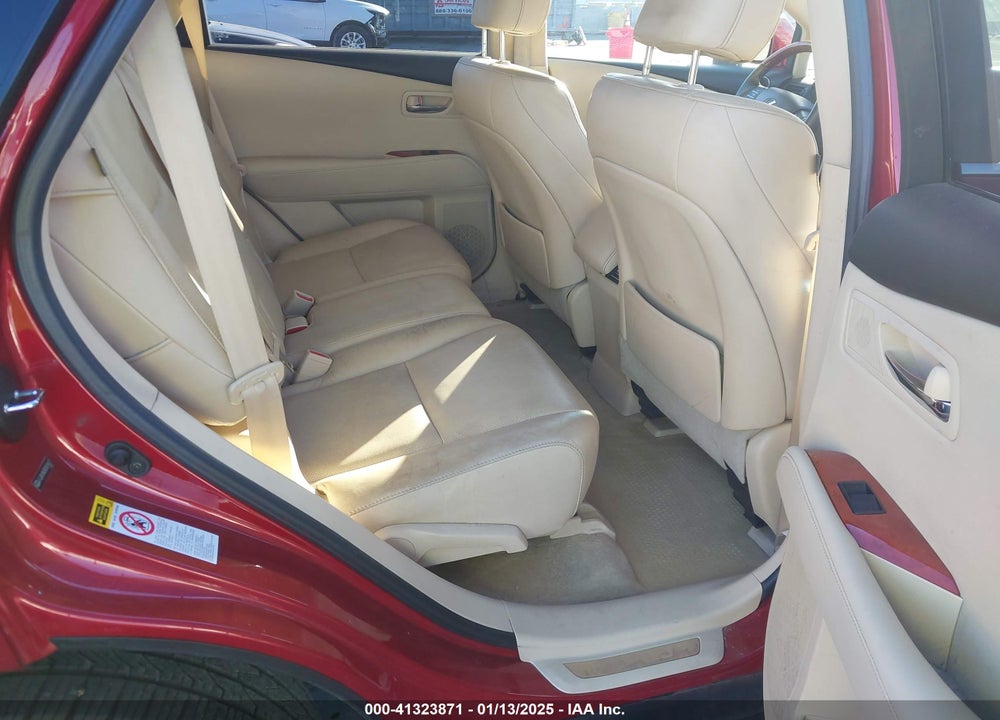 2010 LEXUS RX 350 VIN: JTJZK1BA3A2001627