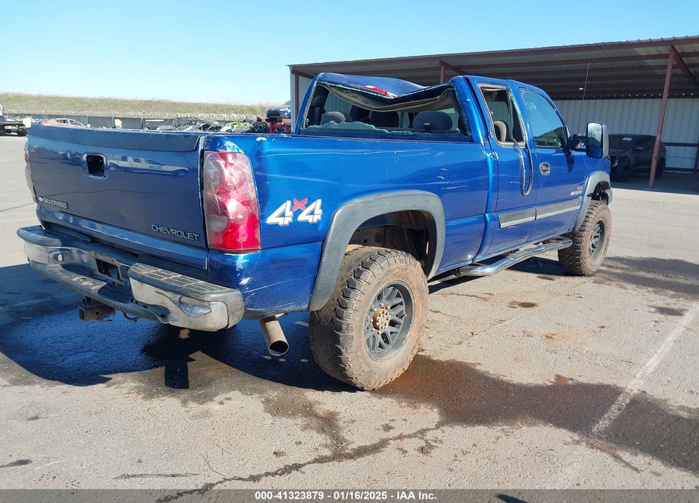 2003 CHEVROLET SILVERADO 2500HD VIN: 1GCHK29123E123522