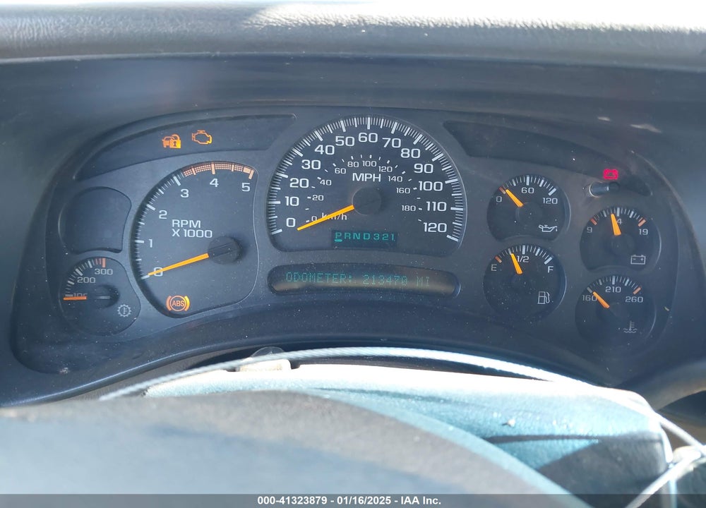 2003 CHEVROLET SILVERADO 2500HD VIN: 1GCHK29123E123522