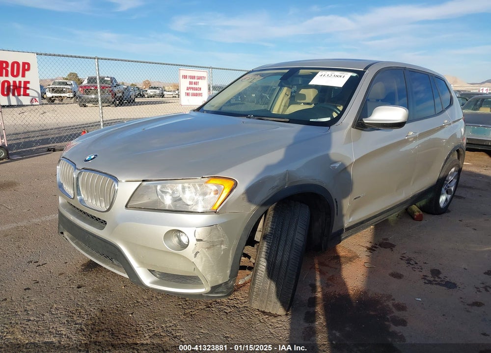 2013 BMW X3 XDRIVE28I VIN: 5UXWX9C53D0A31591