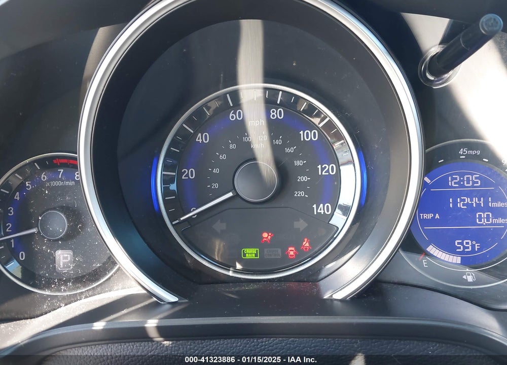 2017 HONDA FIT LX VIN: JHMGK5H53HS018657
