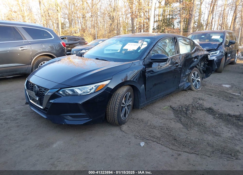 2021 NISSAN SENTRA SV XTRONIC CVT VIN: 3N1AB8CVXMY209748
