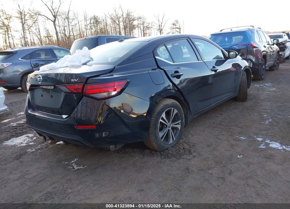 2021 NISSAN SENTRA SV XTRONIC CVT VIN: 3N1AB8CVXMY209748