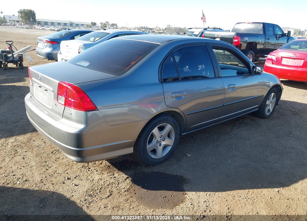 2004 HONDA CIVIC EX VIN: 1HGES26884L013707