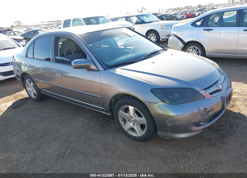 2004 HONDA CIVIC EX VIN: 1HGES26884L013707