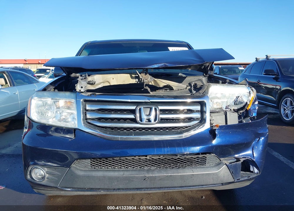 2013 HONDA PILOT EX VIN: 5FNYF3H45DB027941