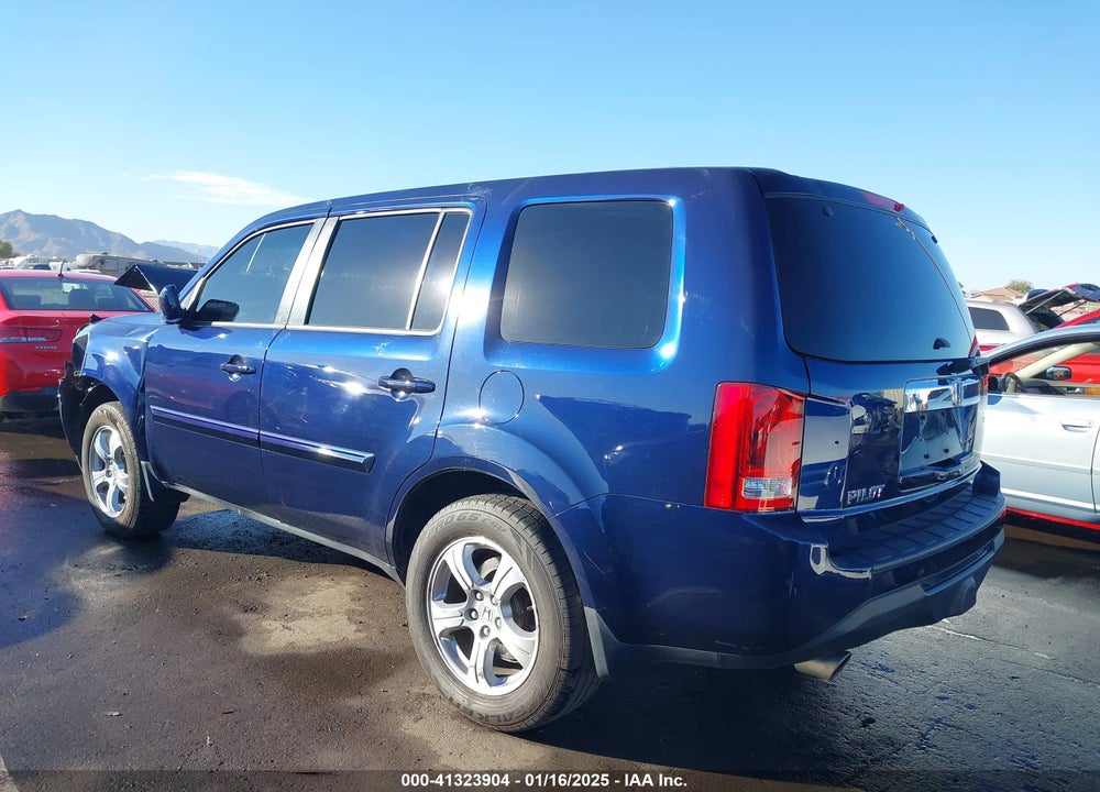 2013 HONDA PILOT EX VIN: 5FNYF3H45DB027941