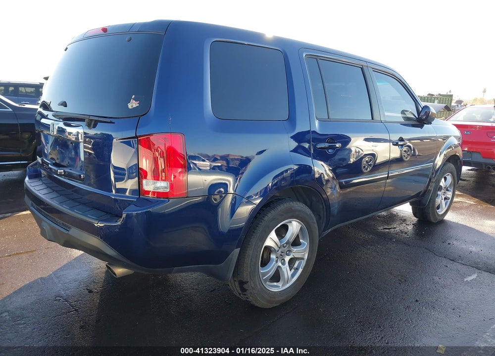 2013 HONDA PILOT EX VIN: 5FNYF3H45DB027941
