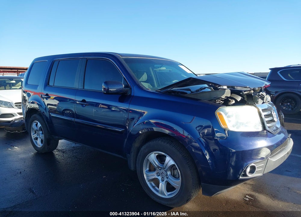 2013 HONDA PILOT EX VIN: 5FNYF3H45DB027941