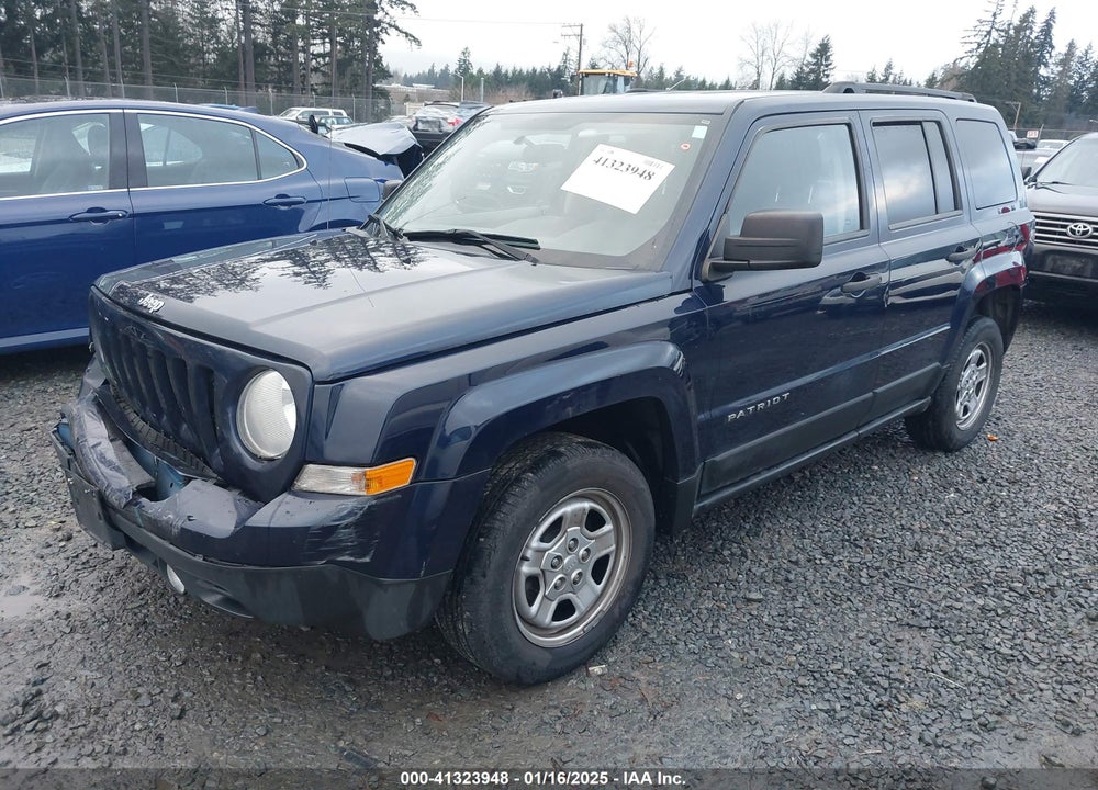 2013 JEEP PATRIOT SPORT VIN: 1C4NJPBA3DD130158
