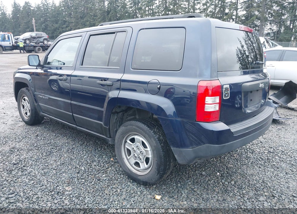 2013 JEEP PATRIOT SPORT VIN: 1C4NJPBA3DD130158