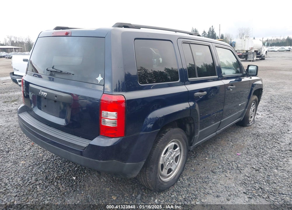2013 JEEP PATRIOT SPORT VIN: 1C4NJPBA3DD130158