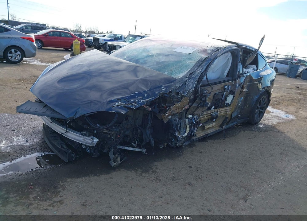 2024 TESLA MODEL X LONG RANGE VIN: 7SAXCDE50RF443767